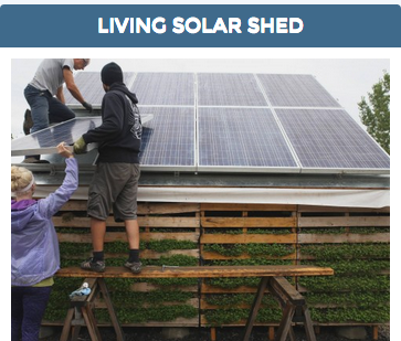 Living Solar Shed Valhalla Montreal